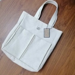 Tote Çanta Ekru Large - 1